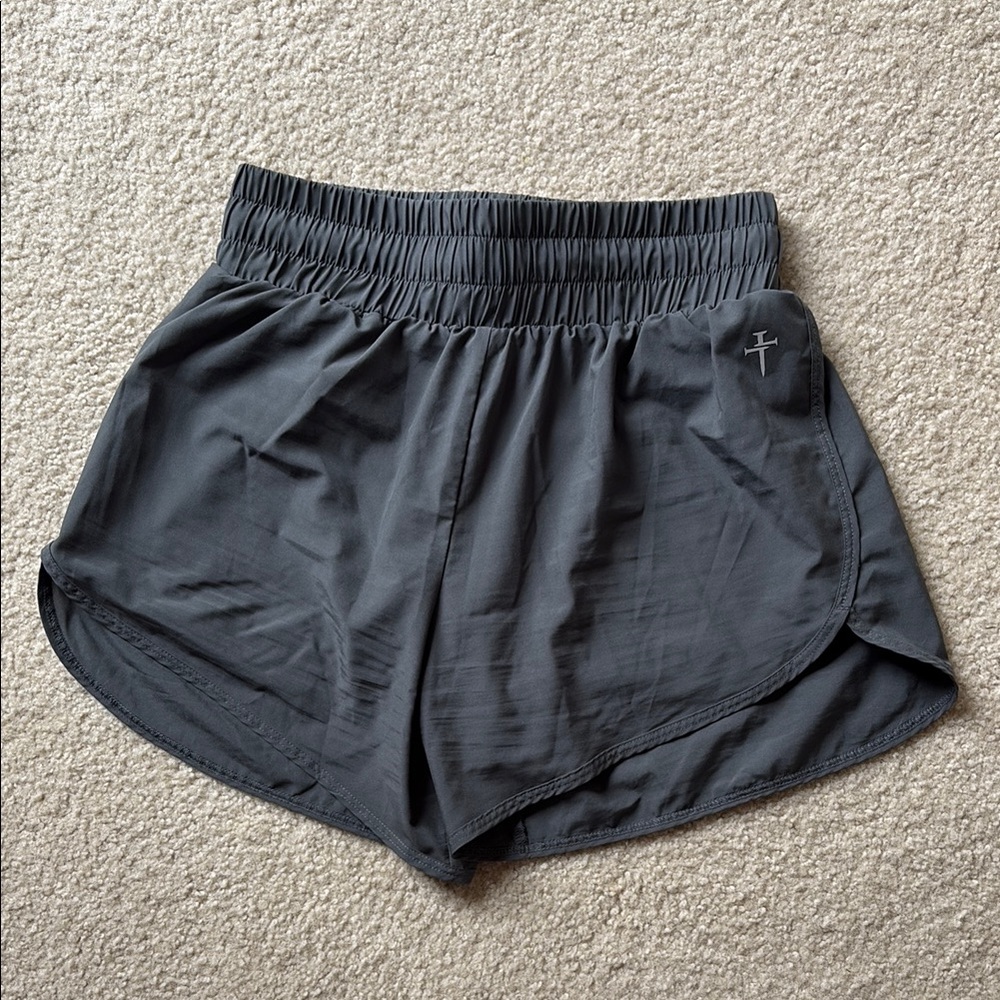 Three Nails Grey Athletic Shorts